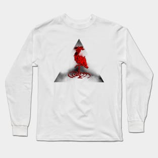 Graffiti Tag Triangle Long Sleeve T-Shirt